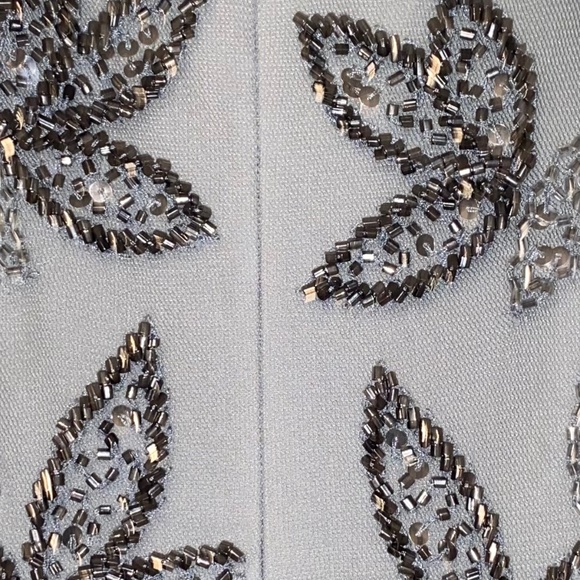 Adrianna Papell beaded/sequin midi dress - Picture 4 of 6